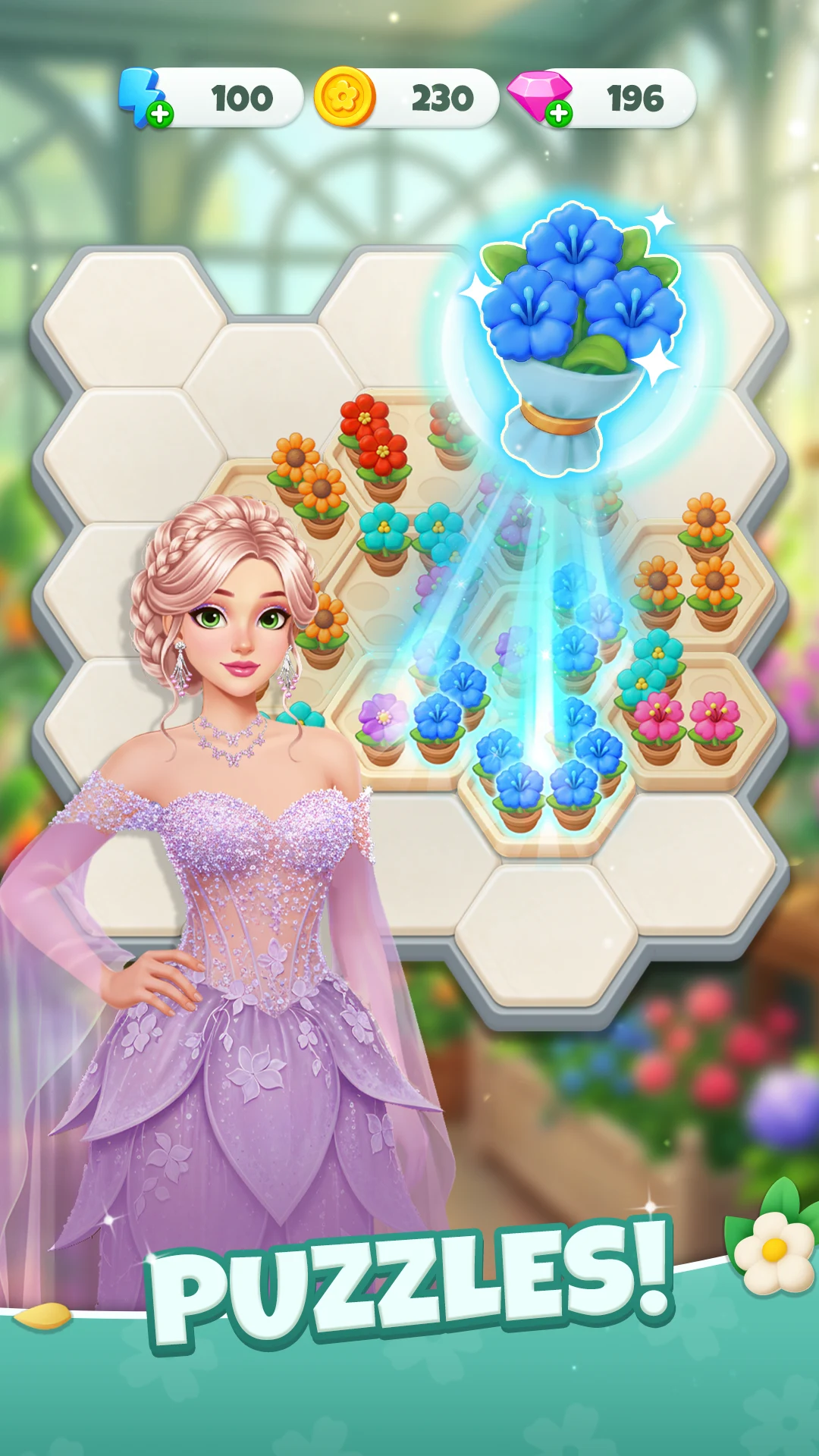Hexa Flora screenshot